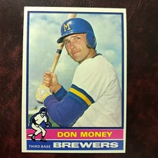 1976 Topps Set DON MONEY #402 MILWAUKEE BREWERS - NR-MINT *HIGH GRADE*