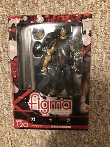 Figma 120 Berserk Guts "Black Swordsman Ver. " Figure MISSING STAND INCOMPLETE - Picture 1 of 8