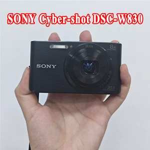 Sony Cybershot DSC-W830 20.1MP 8X Optical Zoom Digital Camera Black - Picture 1 of 7