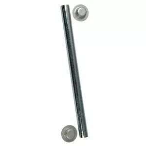 CE SMITH PKG ROLLENWELLE 1/2 ZOLL X 6-1/4 ZOLL MIT KAPPENMUTTERN ZINK - Bild 1 von 1
