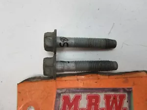 SET OF 2 BOLTS BOLT FRONT TRANSMISSION MOUNT BRACKET TO AUTOMATIC TRANSMISSION - Picture 1 of 3