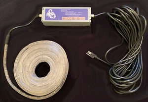 Scorpion 50' LED Industrial String Light Low Voltage 12V Cool White IP67 - Picture 1 of 5