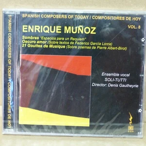 CDSpanish composers Vol 8 ENRIQUE MUNOZ  SOLI - TUTTI DENIS GAUTHEYRIE - Imagen 1 de 2