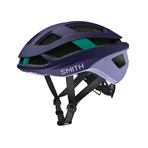 Smith Optics Trace MIPS Adult Cycling Helmet (Matte Indigo/Iris/Jade, Small)