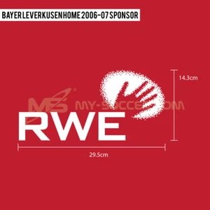 RWE 2006-07 Bayer Levkusen Home Front Sponsor (PU-Material) - Bild 1 von 5