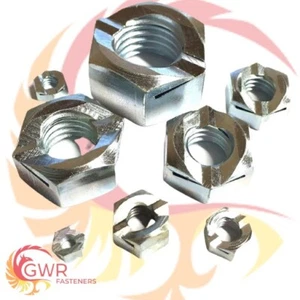 M12 Binx® Muttern - Güte 5 Stahl verzinkt - selbstsichernd 12mm BZP Kontermutter Mutter - Bild 1 von 4