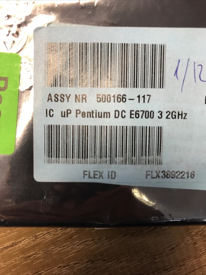 Intel Pentium E6700 SLGUF 3.20GHZ CPU Processor HP 500166-117 New Sealed - Image 1 of 2