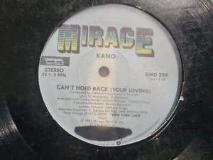 Can't hold back (your loving) Kano (Promo) - Picture 1 of 4