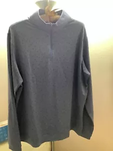 Peter Millar Crown Sport ""FLIEGENDE GOLFKARREN"" Pullover mit 1/4 Reißverschluss Größe L - Bild 1 von 6