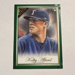 Kolby Allard 2019 Topps Gallery Green Parallel Rookie #46 Rangers /99 - Picture 1 of 2