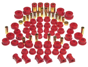 Prothane for 95-99 Mitsubishi Eclipse Total Bushing Kit - Red - Picture 1 of 4