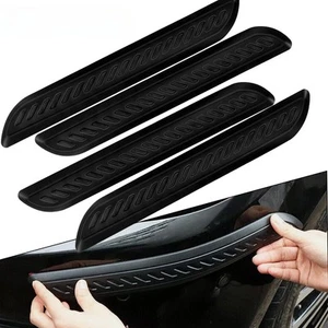 2 PCS of Scratch Resistant Bumper Protectors, Front and Rear Bumper Crash Strips - Picture 1 of 12