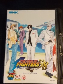 The King of Fighters 98 KOF W/Box Manual Neo Geo ROM SNK Very Good Used Game JP