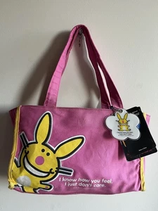 jim benton happy bunny Vintage Y2K reversible tote Bag - Imagen 1 de 12