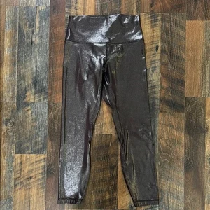 Lululemon Align High-Rise Cropped Leggings 25" Radiate Foil Print French Press 6 - Picture 1 of 5