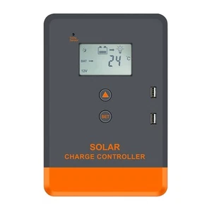 Controlador fotovoltaico 12V/24V protección integral seguimiento de punto de máxima potencia - Imagen 1 de 22