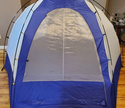 Tienda domo L.L.Bean vintage Woodland para 4 personas + Fly L376 hecha en Corea fácil montaje Foto 1 de 4