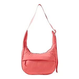 Athleta All About Small Crossbody Hobo Bag Mimosa Pink Neu mit Etikett - Bild 1 von 7