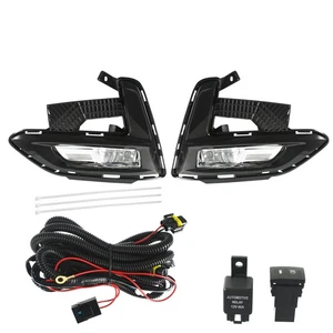 Labwork RH+LH Bumper Fog Lights For Nissan Sentra S SR SV 2020-2021 Clear Lens - Picture 1 of 15