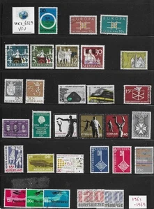 WC1_6529. NETHERLANDS. Nice lot of 1963-1969 sets & stamps. Used - Picture 1 of 1