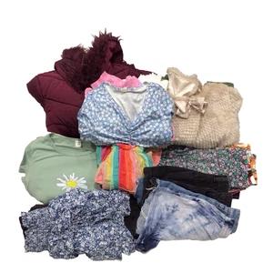 Girls Clothes Size 11-12 Years Bundle 36 Items Dresses Tops Children Kids 10 - Picture 1 of 10