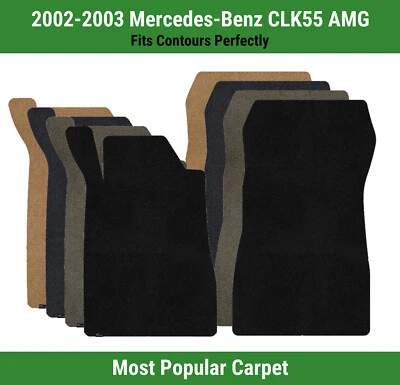 Alfombrillas de primera fila Lloyd Ultimat para Mercedes-Benz CLK55 AMG 2002-2003  Foto 1 de 4