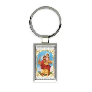 Gift Keychain : Saint Christopher Catholic Religious Religion Classic Faith - Picture 1 of 1
