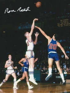 RON REED DETROIT PISTONI AZIONE FIRMATO 8X10 - Foto 1 di 1