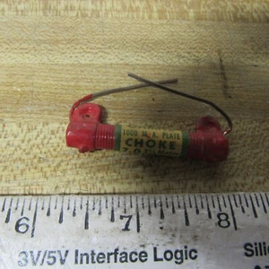 CHOKE RF CHOKE 3.3 uHY 1A OHMITE Z-0 2.5 METER BAND HAM RADIO - Zdjęcie 1 z 3