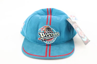 De colección Detroit Pistons Sports Specialties 1998 NBA Draft Sombrero Ajustable con Etiquetas NUEVO Foto 1 de 4