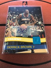 2010-11 Donruss - Derrick Brown Autograph Card /399