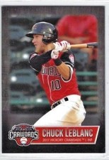 2017 Hickory Crawdads (High A-Texas Rangers) Series 2 Chuck Leblanc