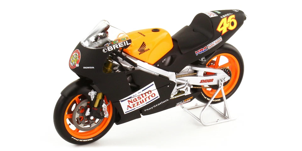 Minichamps 1:12 HONDA NSR 500 VALENTINO ROSSI TEST BIKE 2000 Diecast Model - Image 1 of 1