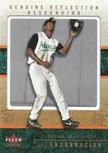 Tarjetas paralelas de béisbol genuino Fleer 2003 ""reflejo ascendente/descendente - Imagen 1 de 17