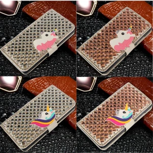 For TCL 20 A (20A) 5G Case Bling Diamond flip luxury Leather Card stand Wallet - Picture 1 of 26