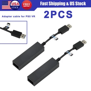 2x For PS VR to PS5 Cable for PS4 VR 4 PS5 VR Connector Set Mini Camera Adapter - Picture 1 of 12