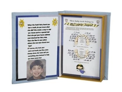 Libro de recuerdo de dientes de bebé hada de los dientes para niños Foto 1 de 4