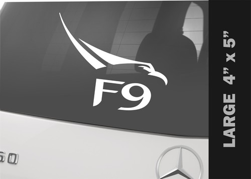 Falcon 9 Decal Bumper Sticker | eBay