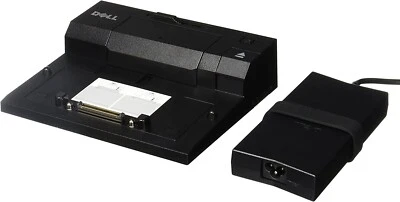 DELL PR03X Dock E-Port Replicator Docking Station Power Adapter, DVI, DP & HDMI - image 1 of 4