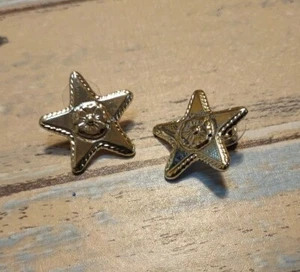 Starfish Earrings Floral Statement Stud Silver tone  - Picture 1 of 3