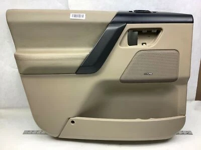 2010 LAND ROVER LR2 ПЕРЕДНЯЯ ЛЕВАЯ ВОДИТЕЛЬСКАЯ БОКОВАЯ ДВЕРНАЯ ПАНЕЛЬ КРЫШКА ОТДЕЛКА БЕЖЕВЫЙ OEM + - Изображение 1 из 4