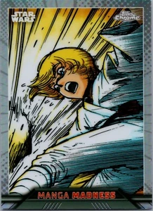 2023 Topps Chrome Star Wars MANGA MADNESS #MM-15 Luke Skywalker insert - Picture 1 of 2