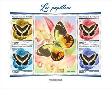 Butterflies Insects MNH Stamps 2022 Niger M/S