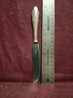 Vintage German WMF64 .800 Silver  LUNCH KNIFE 8" No Monogram - Image 1 of 4