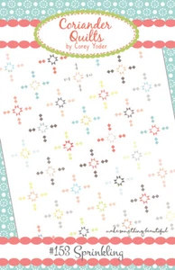Quilt Pattern SPRINKLING Moda CORIANDER Charm Pack Friendly SUGARCREEK - Picture 1 of 3