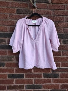 Xirena - Jules Top in Flieder Gr. Large Rosa Landhaus Kern Gaze Baumwolle Top  - Bild 1 von 8