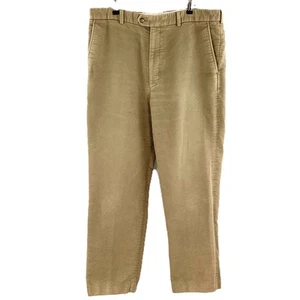 Gurteen Esquire Beige Thick Cotton Trousers W36 - Picture 1 of 4