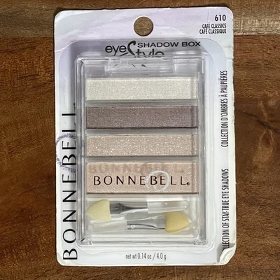 Bonne Bell CAFE CLASSICS 610 Eyeshadow Quad Palette Discontinued NEW Vintage - Image 1 of 2