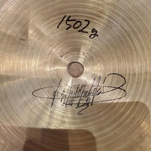 Vintage Istanbul Old K Zildjian Cymbal 18in 1502g Sizzler Model Used Authentic - Picture 1 of 16