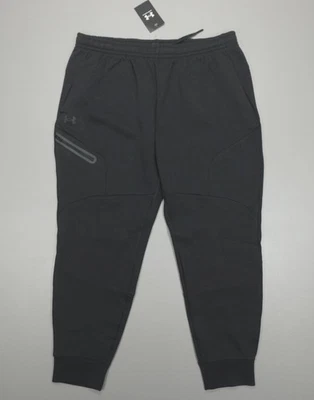 Under Armour UA Unstoppable Fleece Joggers Men's Size XL Black 1379808-001 - Image 1 of 4